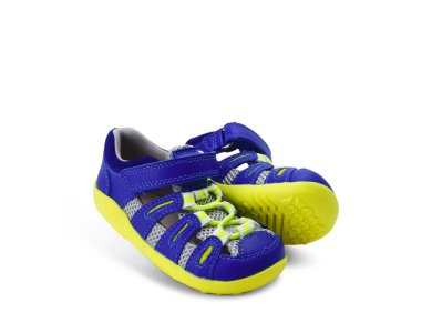 Bobux Step Up, Summit Blueberry+Neon, No.20