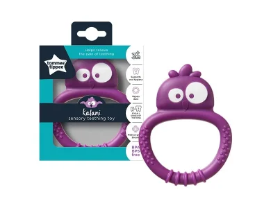 Tommee Tippee Kalany Sensory Teething Toy, Κουκουβάγια, 3m+, 1τμχ