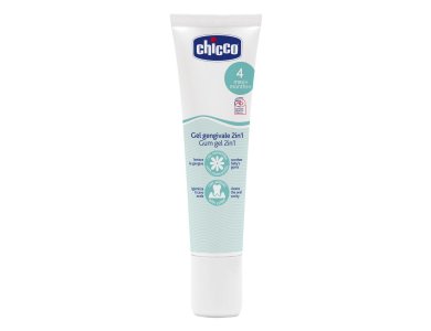 Chicco Gum Gel, Γέλη για τα Δόντια, 4m+, 30ml