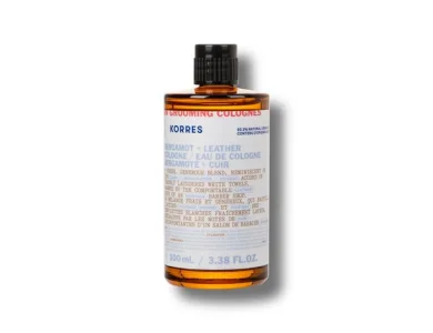Korres Athenian Grooming, Περγαμόντο & Δέρμα Eau de Cologne, Άρωμα για Άνδρες,  100ml