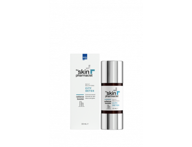 InterMed Skin Pharmacist City Detox Radiance Booster, Συμπυκνωμένη Φόρμουλα για Αποτοξίνωση & Λάμψη της Επιδερμίδας, 15ml