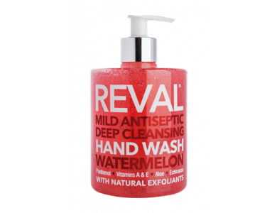 InterMed Reval Mild Antiseptic Deep Cleansing Hand Wash Waterlemon, Αντισηπτικό Τζελ & Καθαρισμός Χεριών με Άρωμα Καρπούζι, 500ml