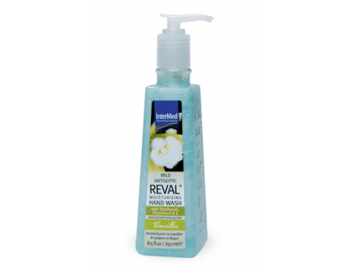 InterMed Reval Moisturizing Handwash Vanilla, Αντισηπτικό Τζελ & Καθαρισμός Χεριών με Άρωμα Βανίλια, 250ml