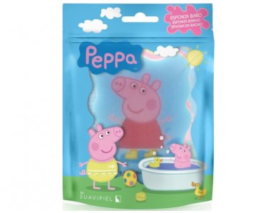 Suavipiel Peppa pig Παιδικό Σφουγγάρι με την Peppa το γουρουνάκι, 1τμχ