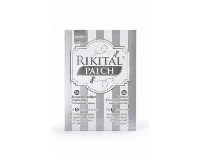 InterMed Rikital Patch, Aρωματικά Επιθέματα Σιτρονέλλας, 24τμχ