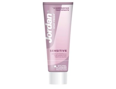 Jordan Sensitive, Οδοντόκρεμα για προστασία της Πλάκας, 75ml