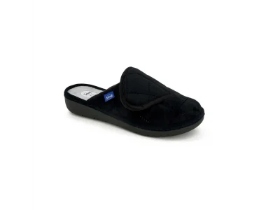 Scholl Lauren Strap Γυναικεία Ανατομική Παντόφλα Black, Νο39