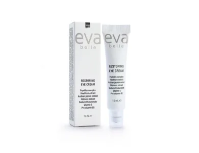 Eva Belle Restoring Eye Cream Κρέμα Αναζωογόνησης Ματιών με Ειδική Κεφαλή Εφαρμογής, 15ml