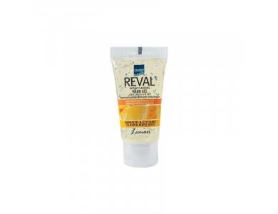 InterMed Reval Plus Lemon Hand Gel, Καθαριστικό & Απολυμαντικό Χεριών Χωρίς Χρήση Νερού, 30ml