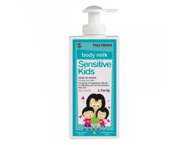 Frezyderm Sensitive Kids Body Milk & Family Παιδικό Γαλάκτωμα Σώματος για όλη την Οικογένεια, 200ml
