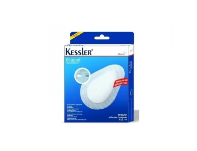 Kessler Ocupad Αυτοκόλλητο Οφθαλμικό Επίθεμα 6x8cm, 10 Επιθέματα
