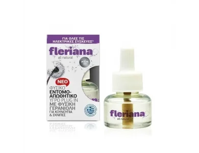 Power Health Fleriana Plugin 100% Φυσικό Εντομοαπωθητικό Υγρό Plugin, 30ml