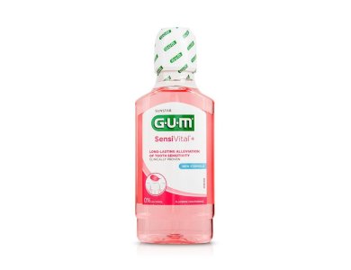Gum Sensivital+ Mouthrinse (6081), Στοματικό Διάλυμα για Ευαίσθητα Δόντια & Ούλα, 300ml