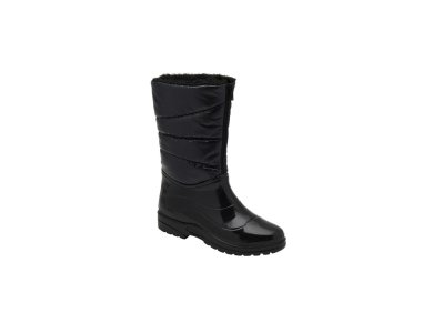 Scholl New Vestmann Up Black, Γυναικεία Ανατομική Μπότα Μαύρο Χρώμα, No39