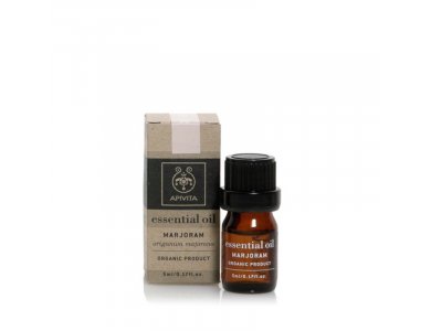 Apivita Essential Oil Marjoram Αιθέριο Έλαιο Ματζουρανα, 5ml