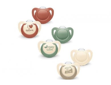 Nuk for Nature, Πιπίλα Σιλικόνης 18-36m, 2τεμ