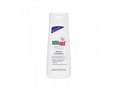 Sebamed Repair Shampoo, Σαμπουάν αναδόμησης των Αδύνατων & Ταλαιπωρημένων Μαλλιών, 200ml