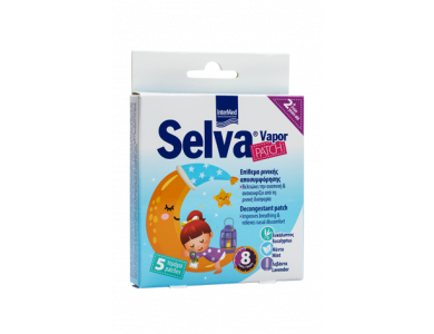 InterMed Selva Vapor Patch, Επίθεμα Ρινικής Αποσυμφόρησης, 5τμχ