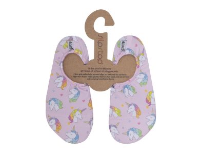 SlipStop Αντιολισθητικές Παντόφλες Pastel Unicorns (L), No30-32