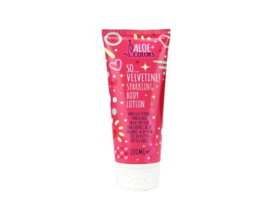 Aloe+Colors So Velvetine! Sparkling Body Lotion, Γαλάκτωμα Σώματος, 100ml
