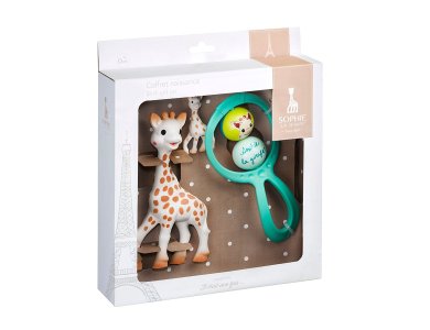 Sophie La Girafe Σόφι καμηλοπάρδαλη Σετ δώρου "Μια φορά και ένα καιρό..."