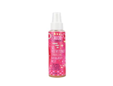 Aloe+Colors So Velvetine! Sparkling Hair & Body Mist, Σπρέι Σώματος & Μαλλιών, 100ml