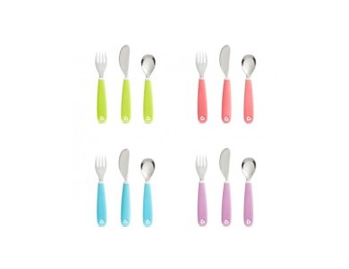Munchkin Splash Cutlery, Μαχαιροπήρουνα, 18m+, 1σετ