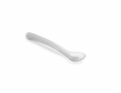 Suavinex Κουτάλι Σιλικόνης Hygge Grey 4m+