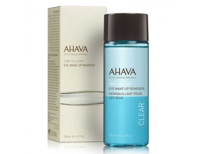 Ahava Time To Clear Eye Make-up Remover Ντεμακιγιάζ Ματιών, 125ml