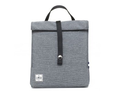 The Lunch Bags Original Rainbow, Ισοθερμική Τσάντα Φαγητού (5Lit), Χρώμα Grey, 1τμχ