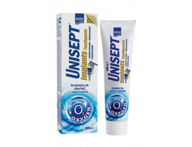 InterMed Unisept Implant Toothpaste, Καθημερινή Οδοντόκρεμα, 100ml