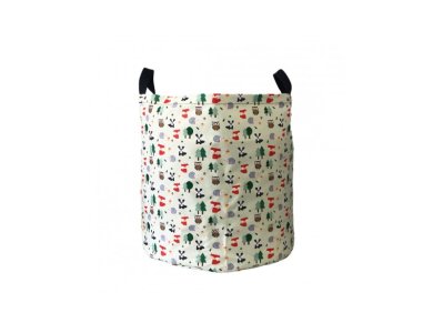 LYCSAC Toy Bin Happy Forest Τσάντα Αποθήκευσης 45x45x50cm, 1τμχ