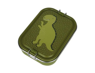 Trixie Ανοξείδωτο Φαγητοδοχείο με Χωρισμα 20x15x6cm- Mr. Dino