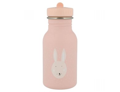 Trixie Ανοξείδωτο Παγούρι Θερμός με Καλαμάκι Πιπίλα, Mr. Rabbit, 350ml
