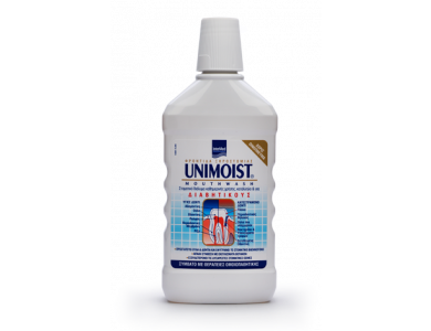 InterMed Unimoist Mouthwash, Στοματικό Διάλυμα κατάλληλο για Διαβητικούς, 500ml