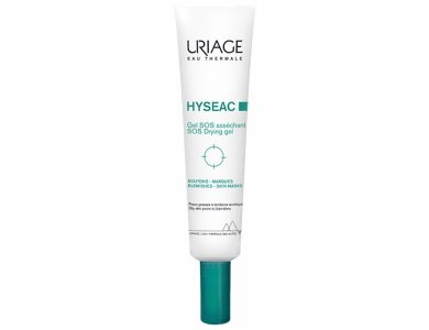 Uriage Hyseac SOS Drying Gel, Ξηραντικό Τζελ Προσώπου για Τοπική Φροντίδα, 15ml