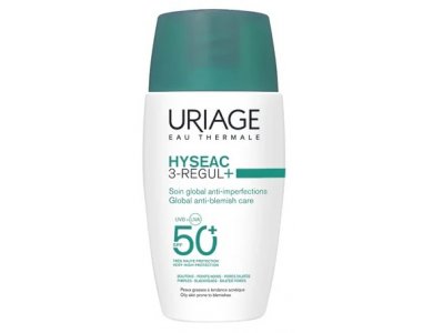 URIAGE Hyseac 3-Regul+ SPF50+, Κρέμα Ημέρας για Λιπαρή Επιδερμίδα με Αντηλιακή Προστασία 50ml