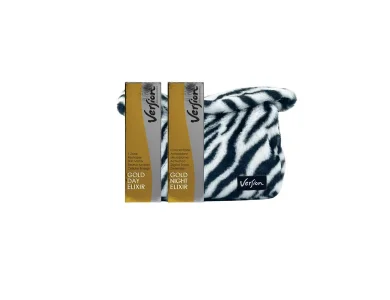 Version Gold Day Elixir & Gold Night Elixir Promo Set, 3D Κρέμα Αναδόμησης, 50ml & Ισχυρή Αντιοξειδωτική Κρέμα Νύχτας, 50ml σε τσαντάκι, 1 σετ