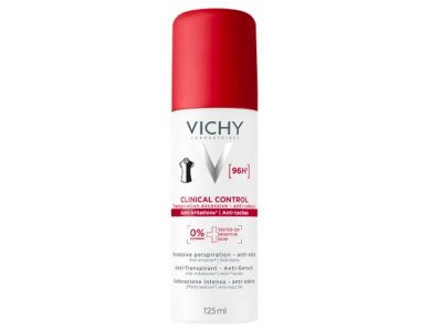 Vichy Clinical Control Αποσμητικό Σπρέι Για 96ώρες Προστασίας 125ml
