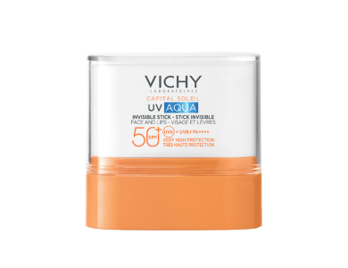 Vichy Capital Soleil Uv Aqua Invisible Stick SPF50+ Αόρατο Αντηλιακό Στικ Πρόσωπο, Μάτια και Χείλη, 10ml