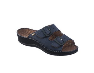 Scholl Weekend Navy Blue, Ανατομική Παντόφλα, No40
