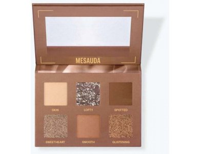 Mesauda Milano Bare Harmony, Timeless Nude 206, Παλέτα με Σκιές Ματιών, 6gr