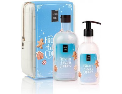 Lavish Care Frosted Ginger Cookies Christmas Set Αφρόλουτρο 500ml & Κρέμα Σώματος 300ml, 1σετ