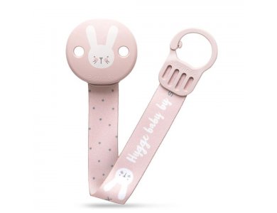 Suavinex Κλιπ πιπίλας κορδέλα Suavinex Hygge Pink